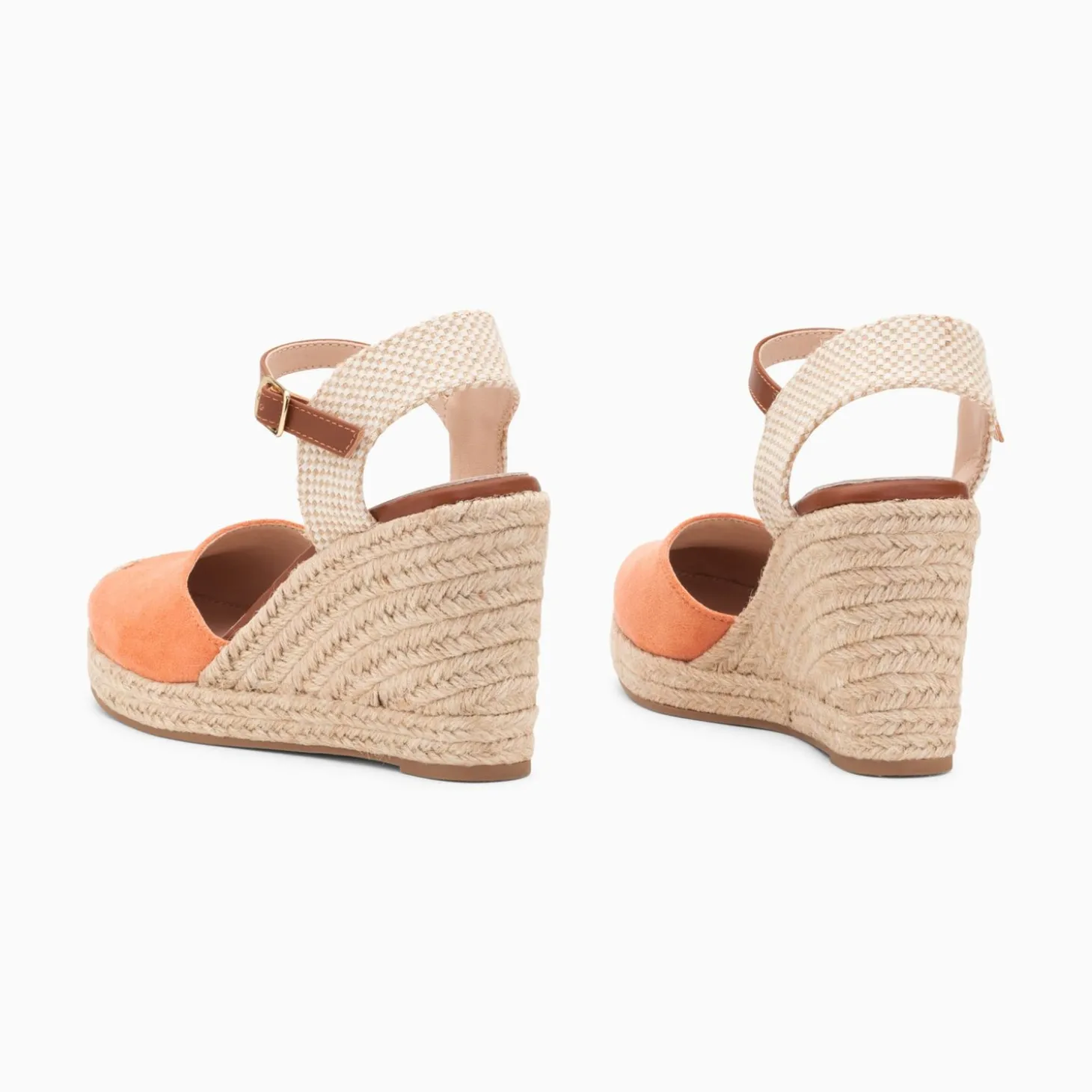 Sandales Compensees Mariana Corail