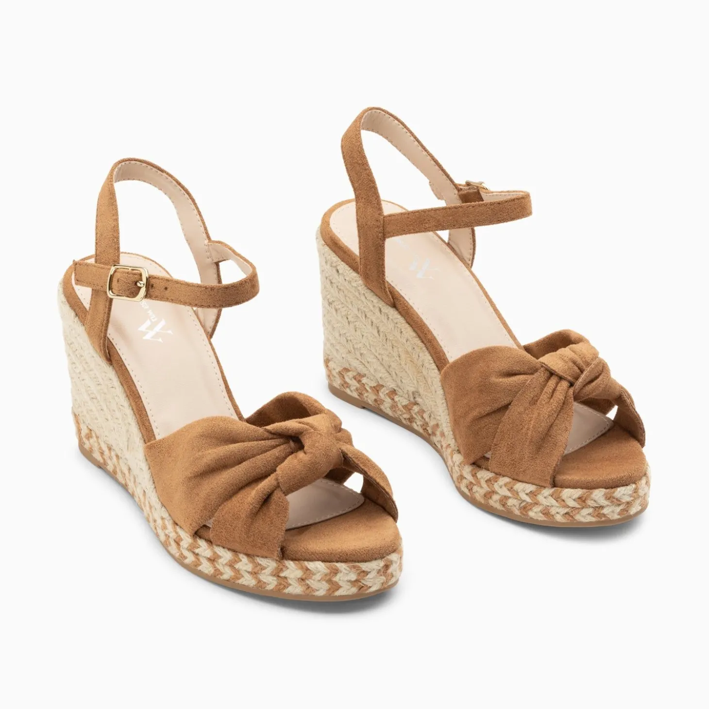 Sandales Compensees Nouees Georgina Camel