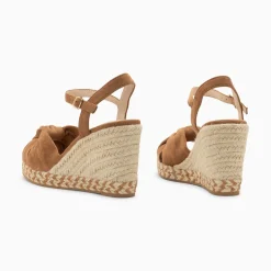 Sandales Compensees Nouees Georgina Camel