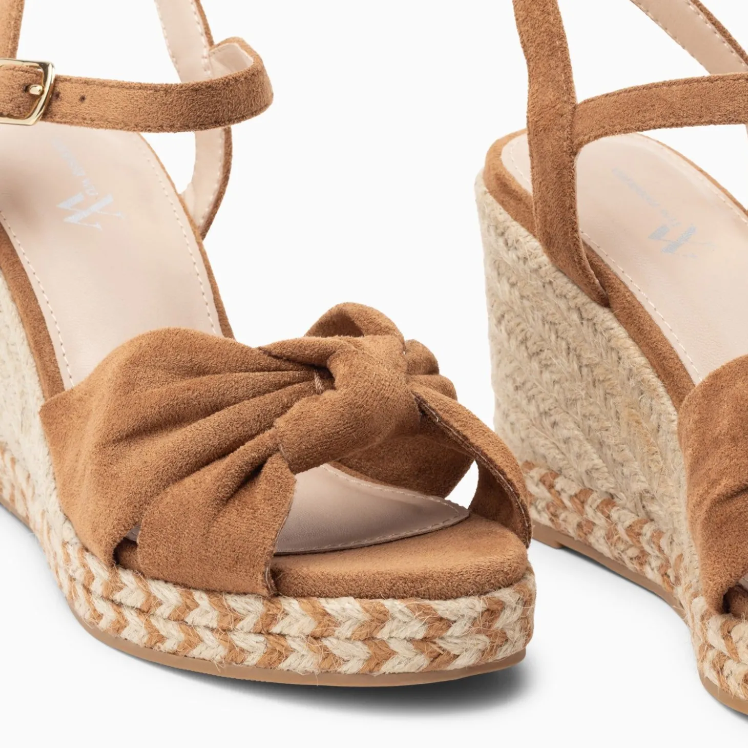 Sandales Compensees Nouees Georgina Camel