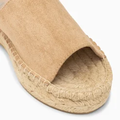 Sandales Marjolaine Beiges A Semelle Espadrille