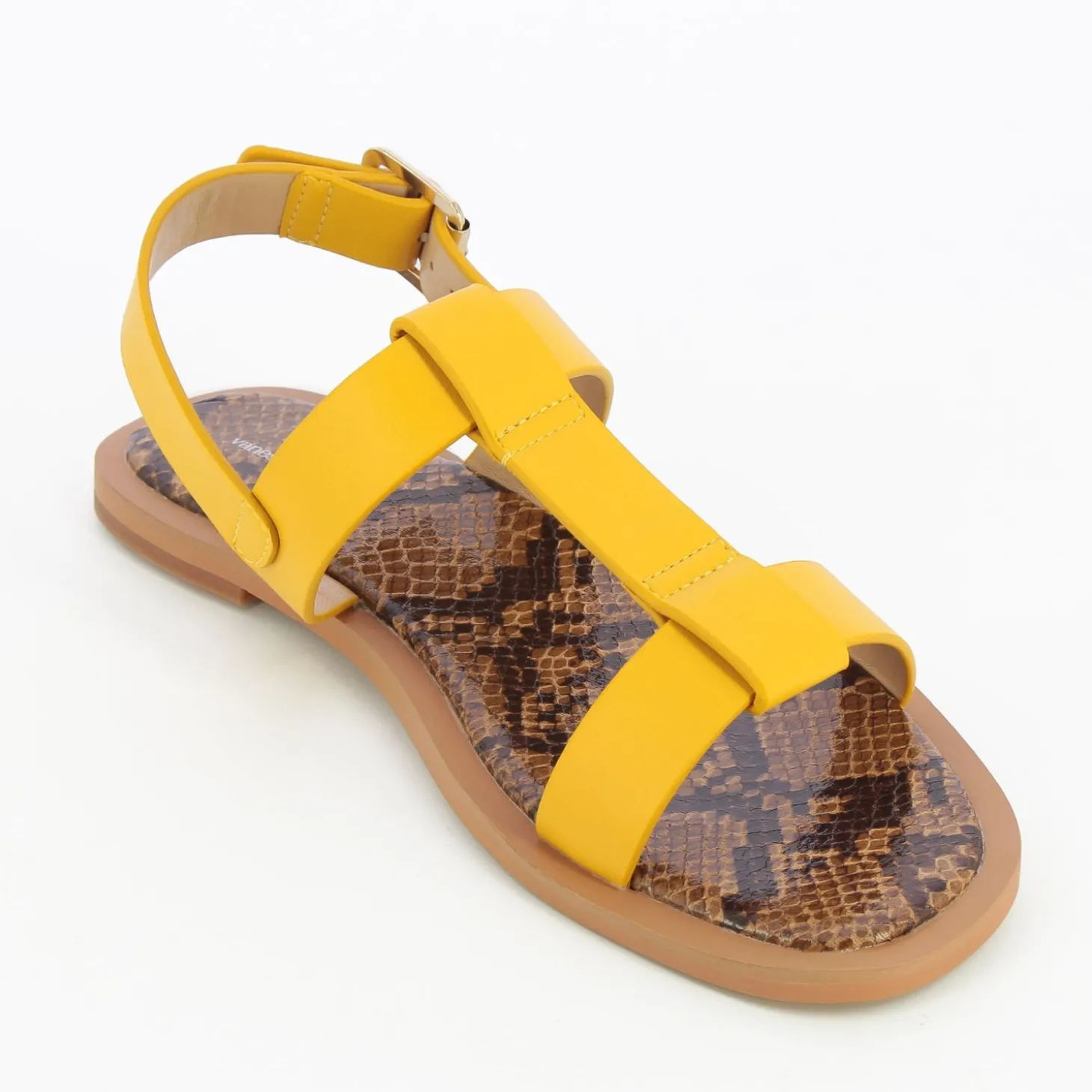 Sandales Plates Astrid Jaunes