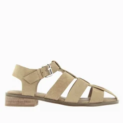 Sandales Plates Noella Beiges Style Pecheur
