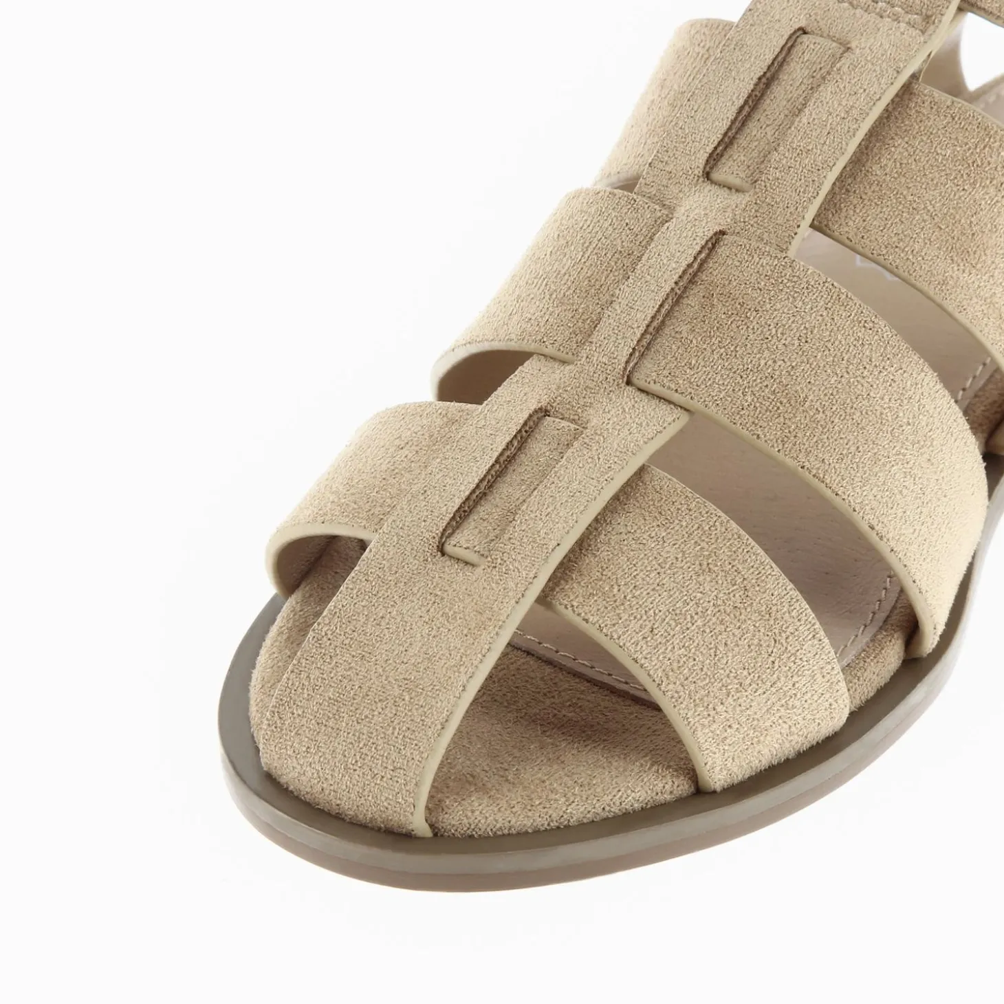 Sandales Plates Noella Beiges Style Pecheur