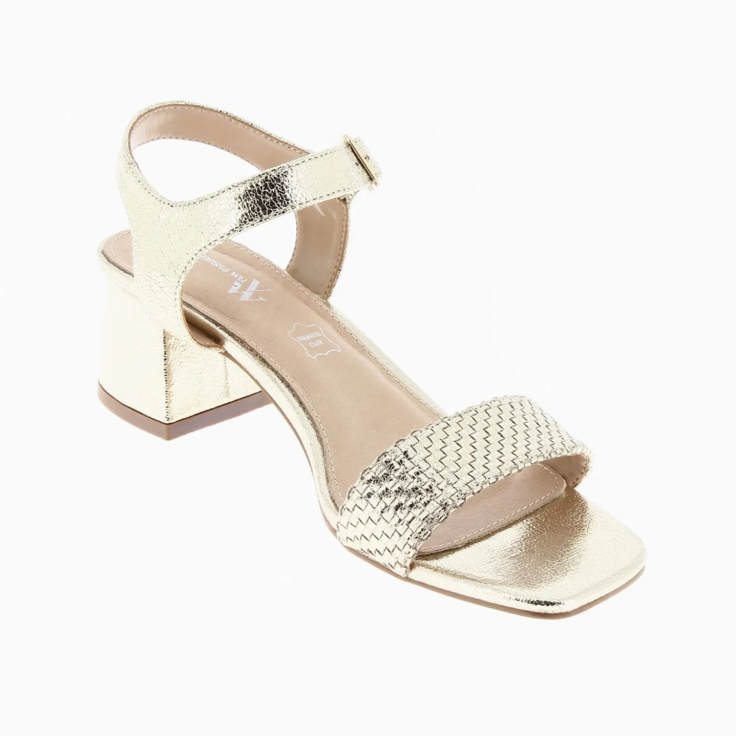 Sandales Veronica Or A Bride Tressee
