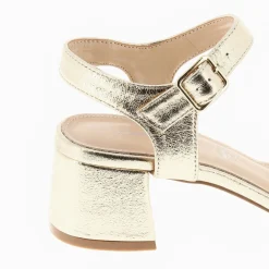 Sandales Veronica Or A Bride En Mesh Beige