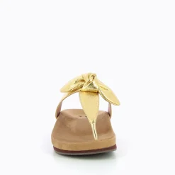 Tongs Adeline Or A Noeud Decoratif